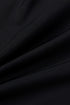 Black Color Block Scalloped V Neck Tankini Swimsuit